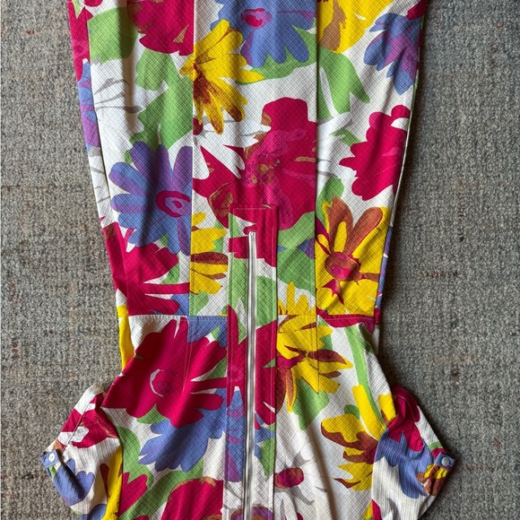 Yellow Ruched One Shoulder Sundress - Picture 3 of 8